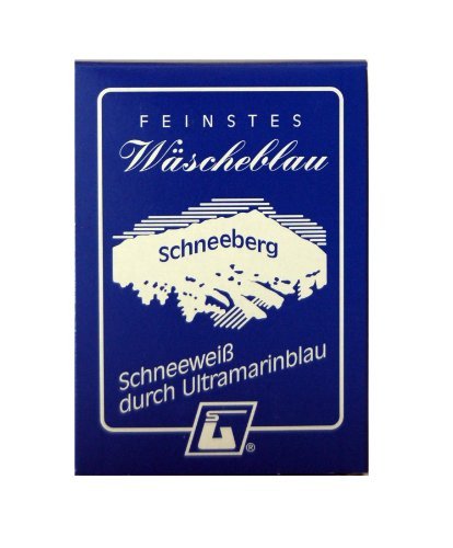 Feinstes Wäscheblau Schneeberg, SchneeweiÃŸ durch Ultramarinblau, 5x10g by Ultramarinblau von Lu-wi Haushalts-und Pflege-