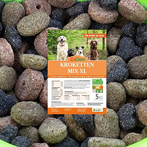 15 kg LuCano Kroketten Mix XL | Trockenfutter für Hunde ab einem Gewicht von über 20 kg von LuCano