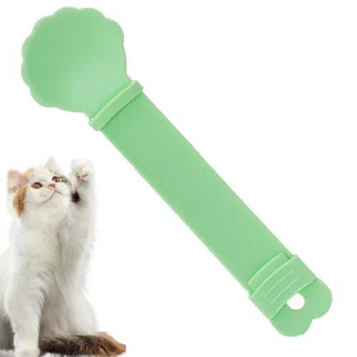 Cats Stripe Quetschlöffel, Katzen-Nassfutterlöffel,Cat Strip Bar Squeeze Dispenser Löffel | Multifunktionaler, leckbarer Spenderlöffel für nasse Katzenleckereien für Katzen, Kätzchen, Hunde, von Luckxing