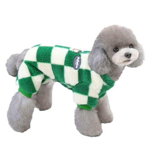Winter-Hundekleidung | Plüsch-Winterpulloverjacke - Gemütlicher Einteiler, Overall, Bekleidung, Outfit für kleine, mittelgroße und große Hunde Luckxing von Luckxing