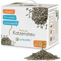 Lucky-Kitty Katzenstreu "Natur pur" Grüner Tee 6 kg Lucky-Kitty Katzenstreu "Natur pur" Grüner Tee 6 kg von Lucky-Kitty