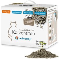 Lucky-Kitty Katzenstreu "Natur pur" Sensitiv 6 kg Lucky-Kitty Katzenstreu "Natur pur" Sensitiv 6 kg von Lucky-Kitty
