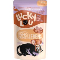 Lucky Lou Adult 16 x 125 g - Geflügel & Lachs von Lucky Lou