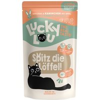 Lucky Lou Nassfutter Katze Adult Geflügel & Kaninchen 16x125 g von Lucky Lou