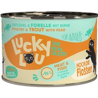 Lucky Lou Adult 6 x 200 g - Geflügel & Forelle von Lucky Lou