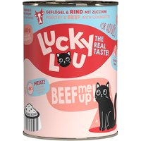 Lucky Lou Adult 6 x 400 g - Geflügel & Rind von Lucky Lou