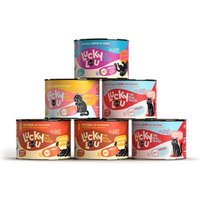 Lucky Lou Nassfutter Katze Adult Tasty Mixpaket 6x200 g Tasty-Mix von Lucky Lou