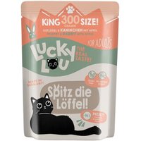 Lucky Lou Nassfutter Katze Adult Geflügel & Kaninchen 6x300 g von Lucky Lou