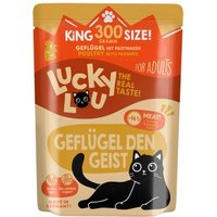 Lucky Lou Nassfutter Katze Adult Geflügel 6x300 g von Lucky Lou