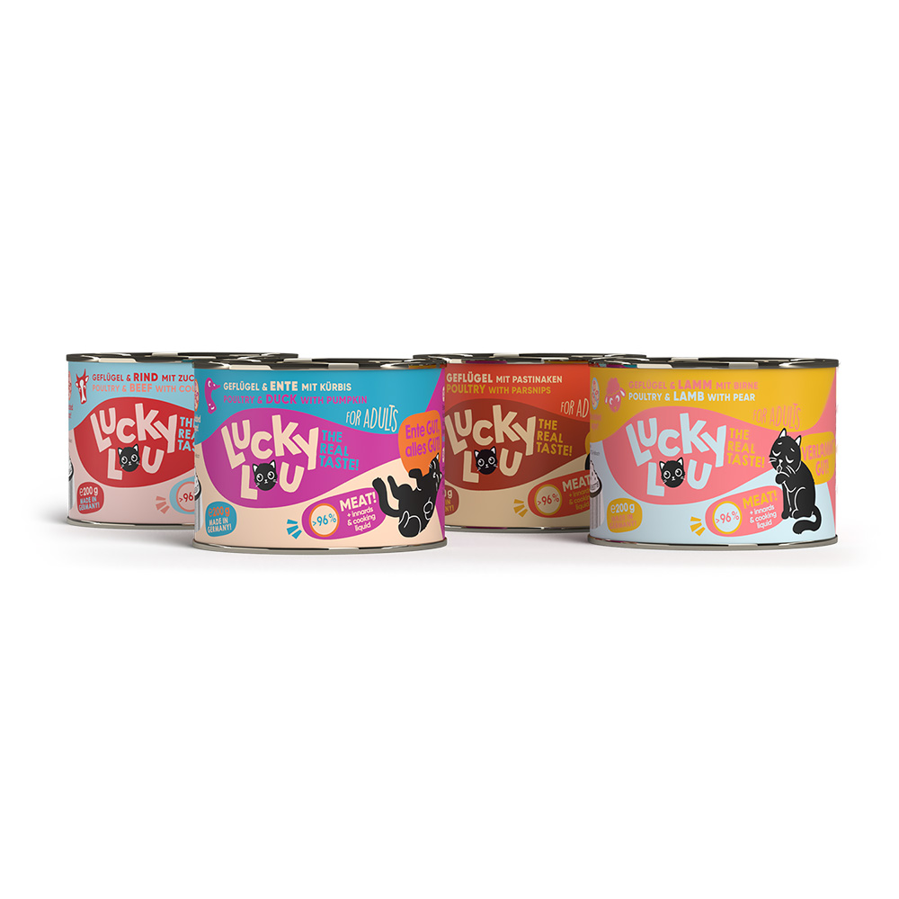 Lucky Lou Adult Probiermix 6 x 200 g - Tasty-Mix von Lucky Lou