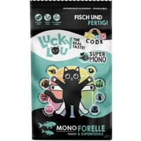 Lucky Lou Food Code Trockenfutter Katze, Adult, Mono, Forelle 1,7 kg Lucky Lou Food Code Trockenfutter Katze, Adult, Mono, Forelle 1,7 kg von Lucky Lou