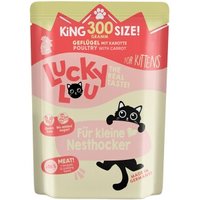 Lucky Lou Nassfutter Katze Kitten Geflügel 6x300 g von Lucky Lou