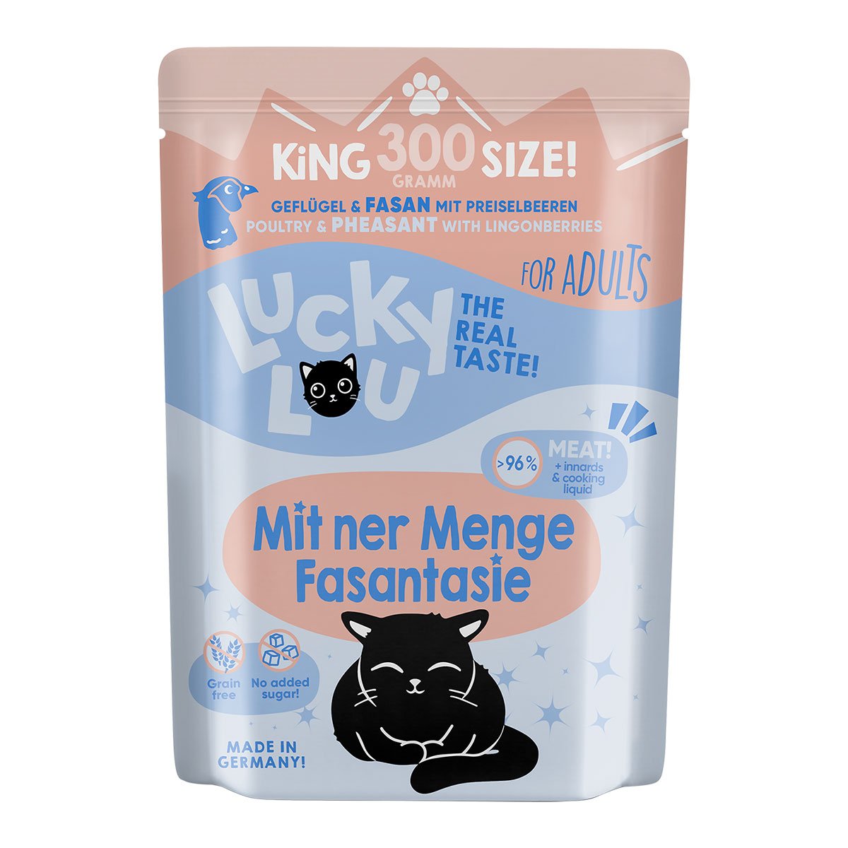 Lucky Lou Lifestage Adult Geflügel & Fasan 6x300g von Lucky Lou