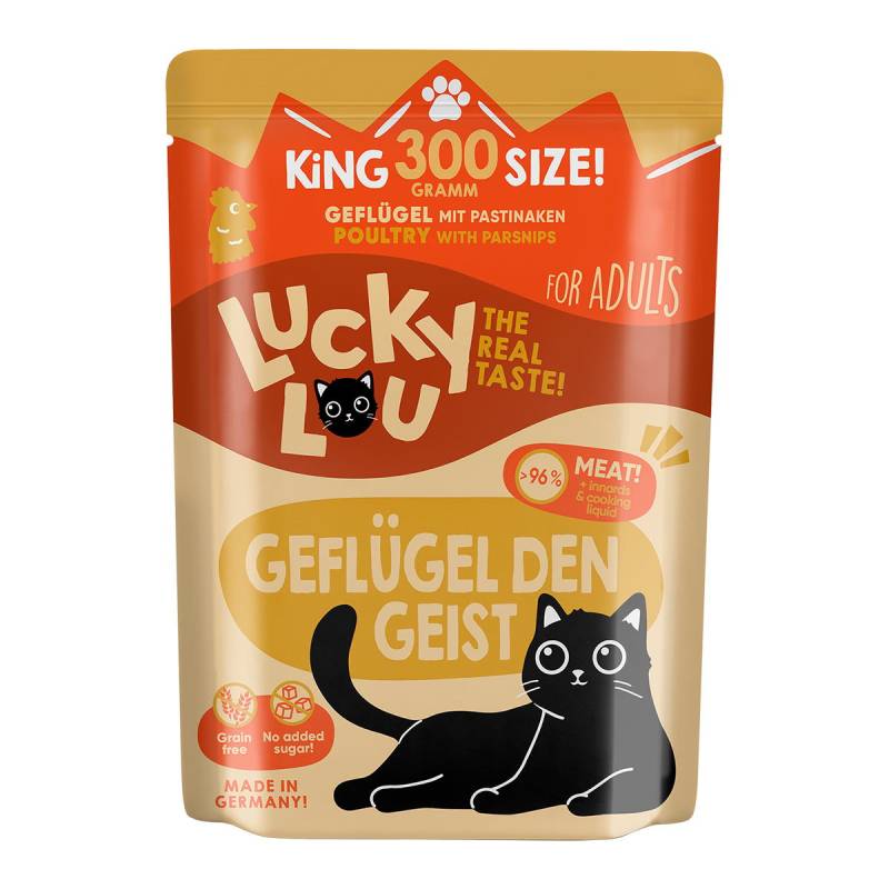 Lucky Lou Lifestage Adult Gefügel 6x300g von Lucky Lou