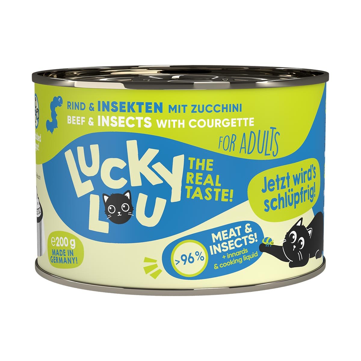 Lucky Lou Lifestage Adult Rind & Insekten 24x200g von Lucky Lou