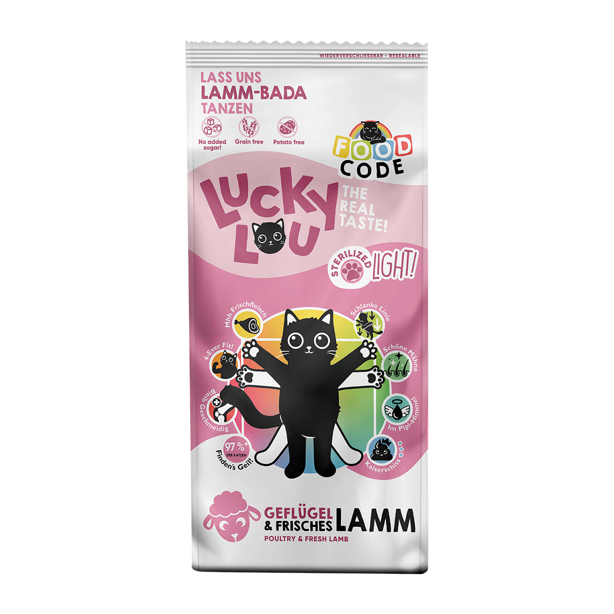 Lucky Lou Light Geflügel & Lamm 3x3kg von Lucky Lou