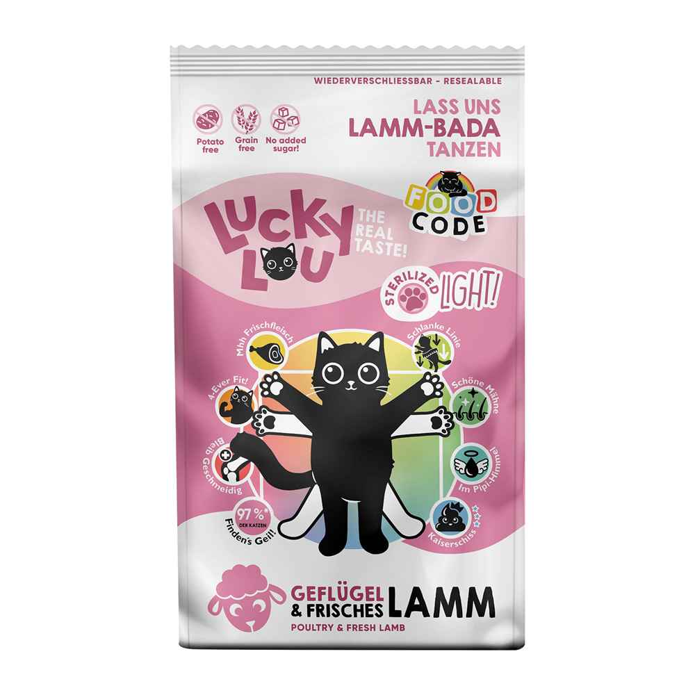 Lucky Lou Light Geflügel & Lamm - Sparpaket: 2 x 1,7 kg von Lucky Lou