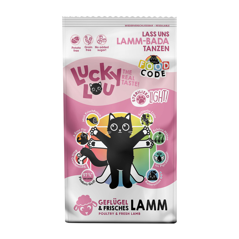 Lucky Lou Light Geflügel & Lamm - Sparpaket: 2 x 340 g von Lucky Lou