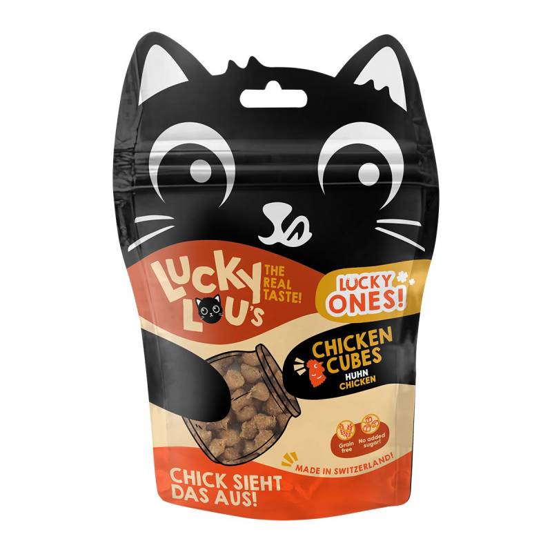 Lucky Lou Lucky Ones Cubes Huhn 4x80g von Lucky Lou