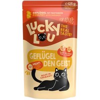 Lucky Lou Nassfutter Katze Adult Geflügel 64x125 g Lucky Lou Nassfutter Katze Adult Geflügel 64x125 g von Lucky Lou