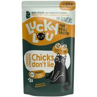 Lucky Lou Nassfutter Katze Senior Geflügel 16x125 g von Lucky Lou