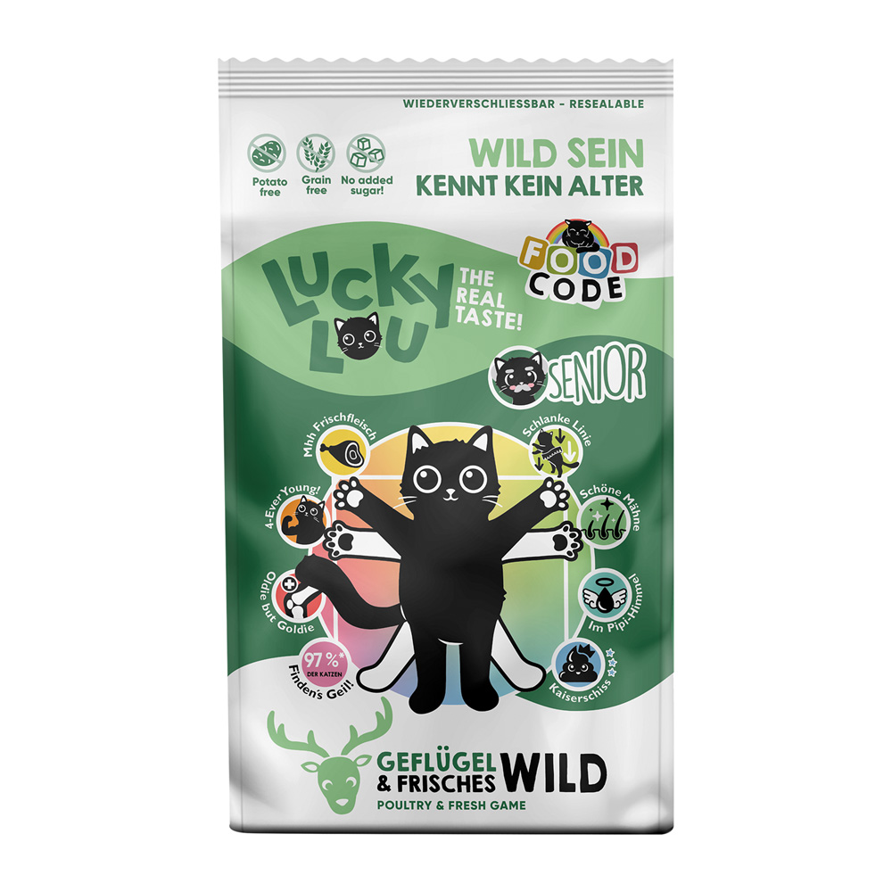 Lucky Lou Senior Geflügel & Wild - 1,7 kg von Lucky Lou