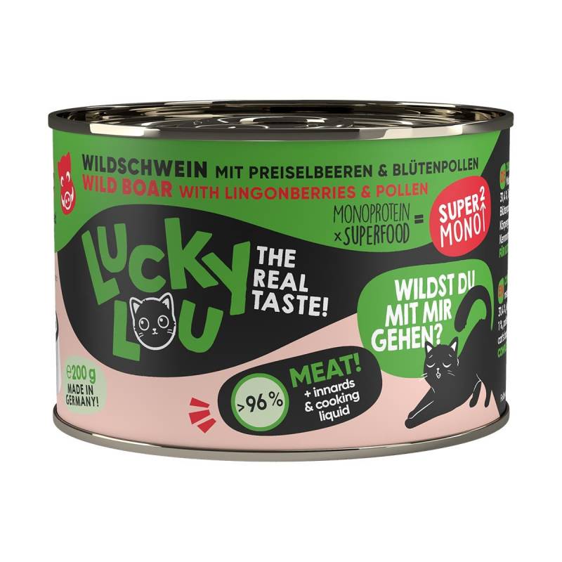 Lucky Lou SuperMono² Wildschwein 24x200g von Lucky Lou