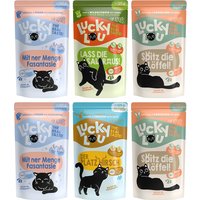 Probierpaket Lucky Lou Adult 6 x 125 g - Wild-Mix (4 Sorten gemischt) von Lucky Lou