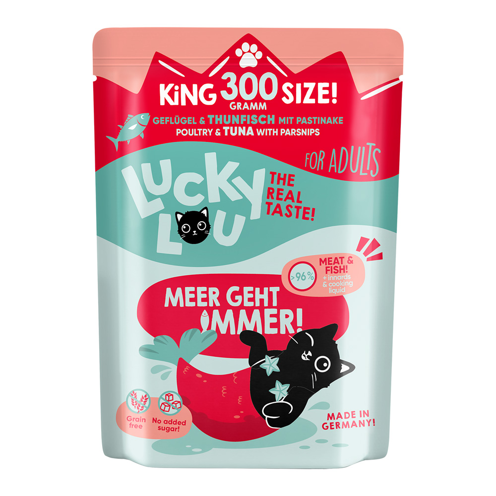 Sparpaket Lucky Lou Adult 24 x 300 g - Geflügel Sparpaket Lucky Lou Adult 24 x 300 g - Geflügel von Lucky Lou
