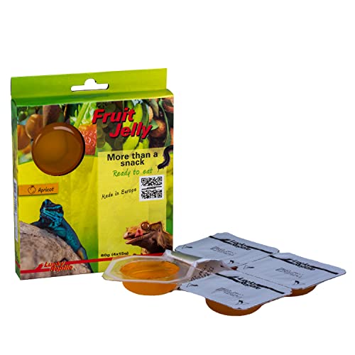 Lucky Reptile Fruit Jelly, Geschmack:Apricot (Aprikose), Inhalt:4 x 15g von Lucky Reptile