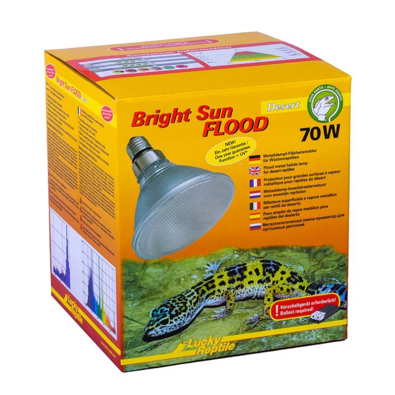 Lucky Reptile Bright Sun FLOOD Desert 70W von Lucky Reptile