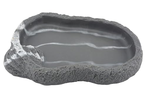 Lucky Reptile Food Dish, Farbe:Granit, Größe:Mittel von Lucky Reptile