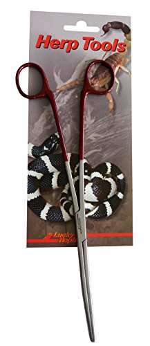 Lucky Reptile Futterzange, abgewinkelt, Länge:20 cm von Lucky Reptile