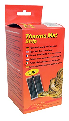 Lucky Reptile HTMS-15 Thermo Mat Strip 15 W, Heizmatte für Terrarien von Lucky Reptile