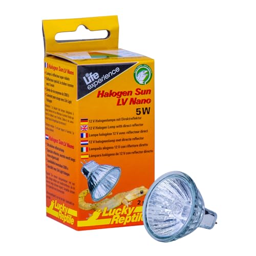 Lucky Reptile Halogen Sun Nano LV Wärmestrahler im Doppelpack, Wattstärke:5 Watt Lucky Reptile Halogen Sun Nano LV Wärmestrahler im Doppelpack, Wattstärke:5 Watt von Lucky Reptile
