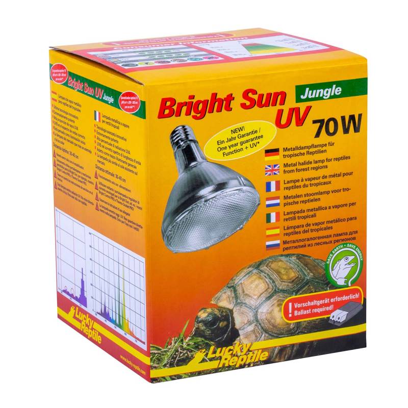 Lucky Reptile Metalldampflampe Bright Sun UV Jungle 70 von Lucky Reptile