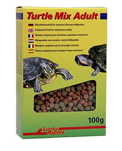 Lucky Reptile Turtle Mix Adult für Wasserschildkröten, Inhalt:100 Gramm von Lucky Reptile