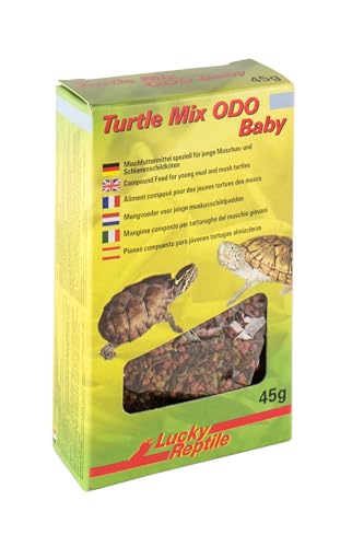 Lucky Reptile Turtle Mix ODO Baby 45g, Spezialfutter für Moschusschildkrötenbabys von Lucky Reptile