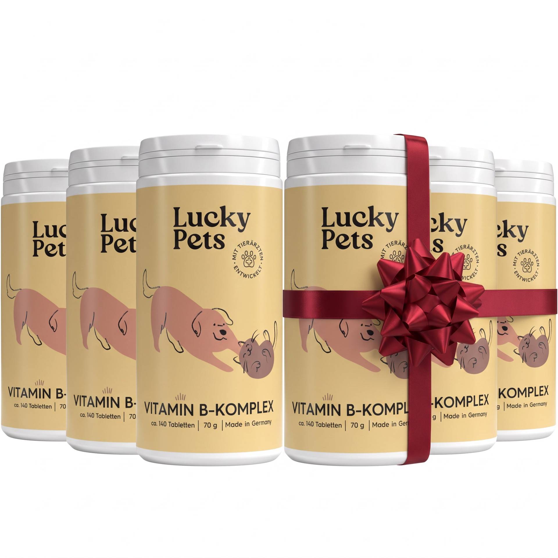 Lucky Pets Vitamin B-Komplex - 6er Set Vitamin B-Komplex Lucky Pets Vitamin B-Komplex - 6er Set Vitamin B-Komplex von LuckyPets