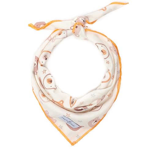 Lucy & Co. Unerträglich niedliches Bandana – Designer-Welpenzubehör 100% Polyester Weich, stilvoll und für jeden Anlass geeignet. Maschinenwaschbar (klein, weiße und blaue Bären) von Lucy & Co.