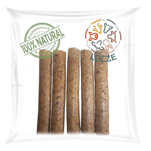 Lucze Kaurollen für Hunde 30 Stück x 12cm Hühner Kaustangen 100% natürlich Hundekausticks Kausnacks Leckerlis Kauartikel von Lucze