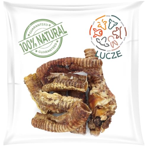 Lucze, Strossen, Rinderstrossen für Hunde 1kg, Getrocknete Hundeleckerlies, Kaustangen 30cm,100% Natürlich, gesunde ausgewogene Tiernahrung, Eigenherstellung von Lucze