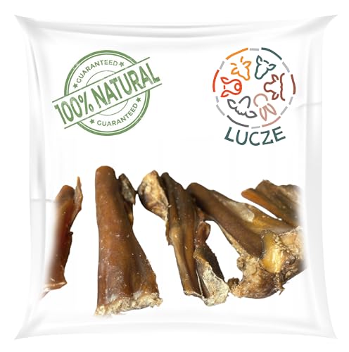 Lucze® - Rinderkopfhaut für Hunde getrocknet 15 cm - 5kg - Belohnung Snack getreidefrei - Leckerli Hunde -Kauartikel große und kleine Hunde von Lucze