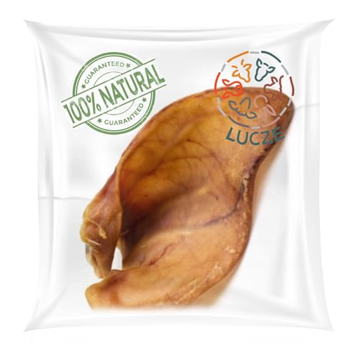 Lucze Schweineohren Hunde - 1kg - Kauartikel Hund groß - Hundeleckerli - Natur Kausnack - getreidefreies Hundefutter von Lucze