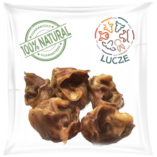 Lucze® - Schweineohrmuscheln Hunde - 5kg - Schweineohren getrocknet - Kauartikel Hunde - Hundeleckerlis - natürliche Leckereien - Kauohren - von Lucze