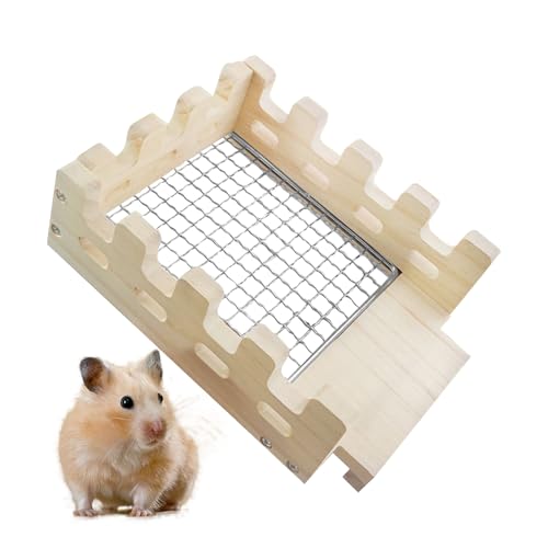 Lueear Hasenversteck für Kleintiere, dekorative Aktivität, Holzlebensraum zum Schlafen, Verstecken, Kaninchen, Hamster, Ausruhen, Chinchilla Spielen Lueear Hasenversteck für Kleintiere, dekorative Aktivität, Holzlebensraum zum Schlafen, Verstecken, Kaninchen, Hamster, Ausruhen, Chinchilla Spielen von Lueear