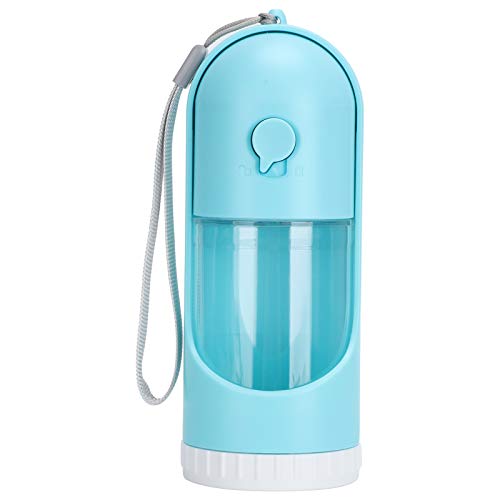 Lufodon Pet Travel Drinking Solution Tragbarer Becher-Teleskop-Wasserflaschenspender für Hunde und Katzen (Teleskopischer Wasserbecher blau) von Lufodon