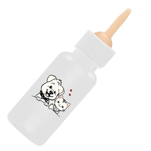 Luieonm Welpenflasche – Baby-Katzen-Flasche, Bewässerungszubehör, tragbare Futternippel für Welpen, Milch, für alle Arten von Welpen und Kätzchen Luieonm Welpenflasche – Baby-Katzen-Flasche, Bewässerungszubehör, tragbare Futternippel für Welpen, Milch, für alle Arten von Welpen und Kätzchen von Luieonm