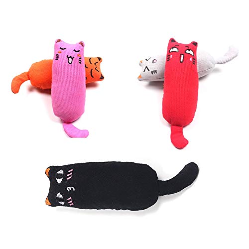 Lukasz Katzenminzenspielzeug, geeignet für Katzenzähne, Reinigung, kreatives Kissen, Kratzen, Molaren für Katzenminze, für Haustiere von Lukasz