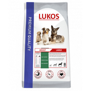 Lukos Adult Large Hundefutter 1 kg von Lukos